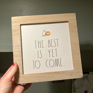 Rae Dunn ‘The Best is Yet to Come’ Decoration